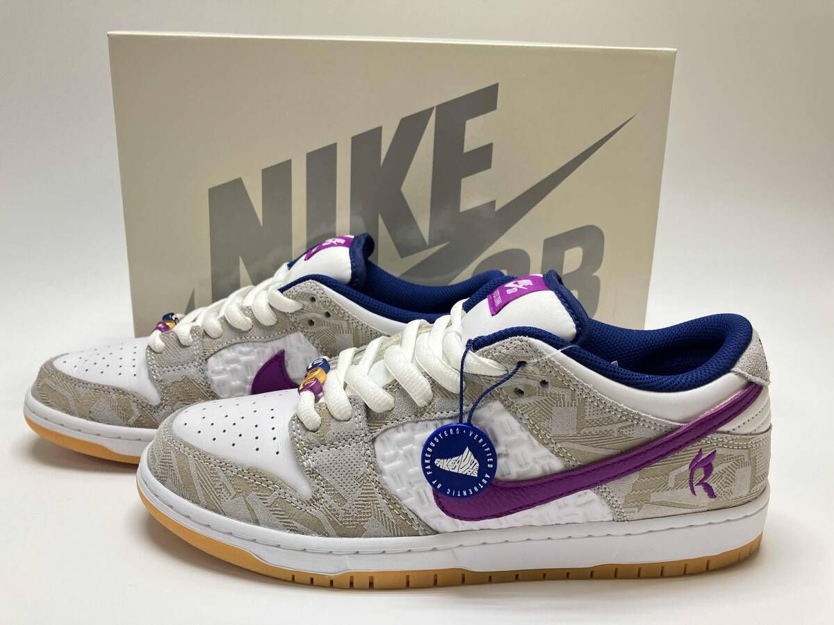 RAYSSA LEAL NIKE SB DUNK LOW PRM FZ5251 001 ライッサ ウ ナイキ SB ダンク ロ- PRM US9.5 27.5cm UK8.5 EU43 ピュアプラチナム