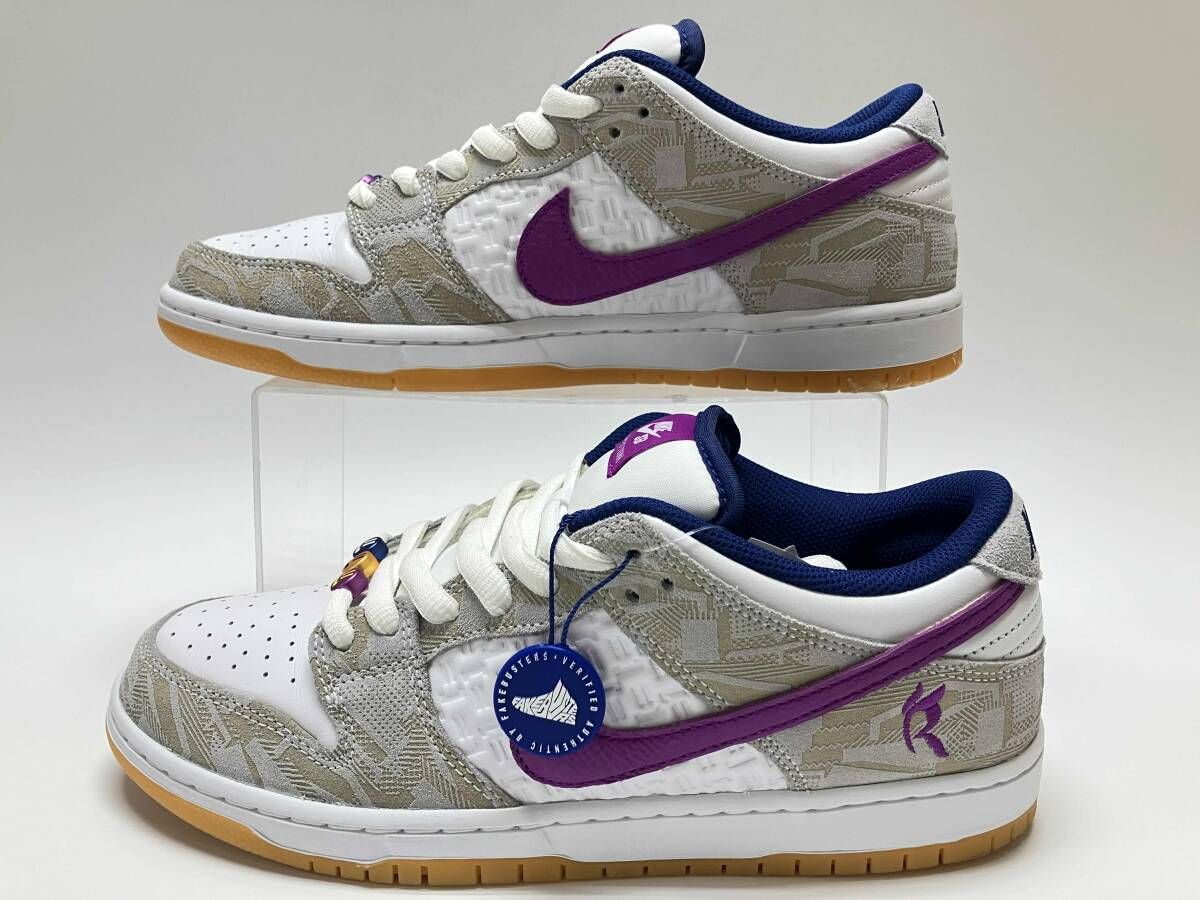 RAYSSA LEAL NIKE SB DUNK LOW PRM FZ 5251 001 ライッサ ウ ナイキ ダンク ロ- US 9.5 27.5 cm UK 8.5 EU 43 ピュアプラチナム