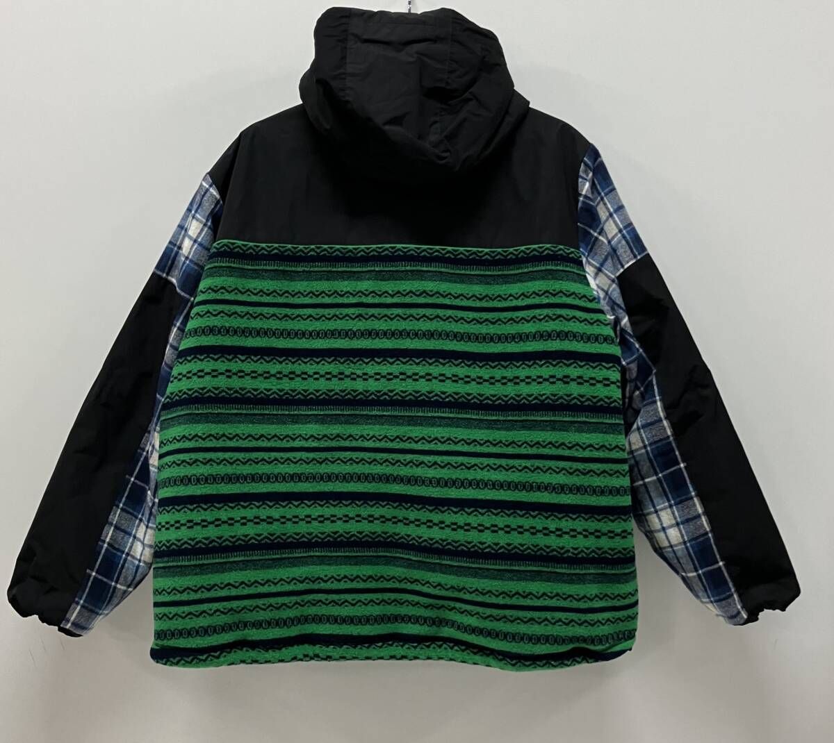 S 47858 ディーククエアード パッチワーク 中綿 22 その他ジャケット サイズ44 イタリア製