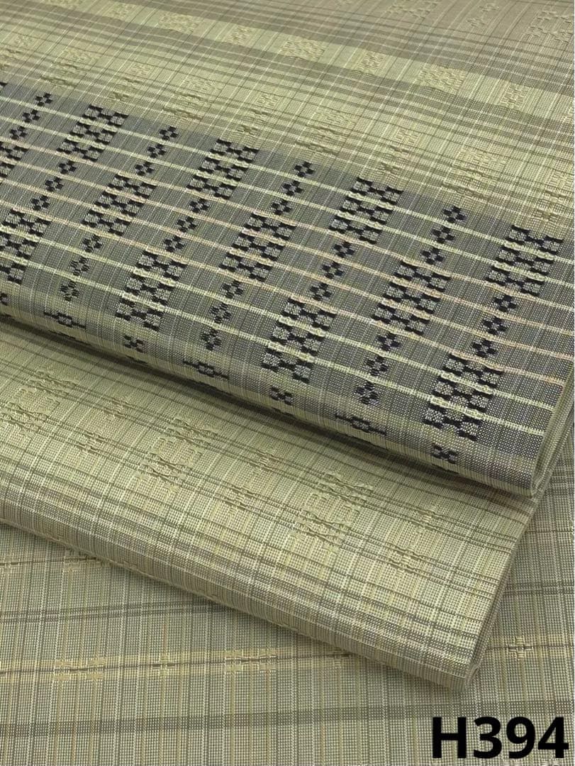 首里織 首里花織 手織 九寸名古屋帯 正絹