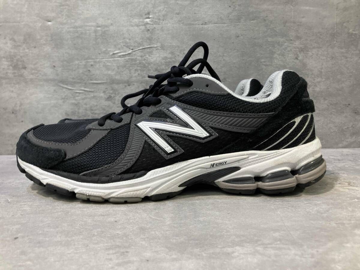 balance COMME des GARCONS HOMME コムデギャルソン スニーカー サイズ27 箱有り ブラック ニュー ンス