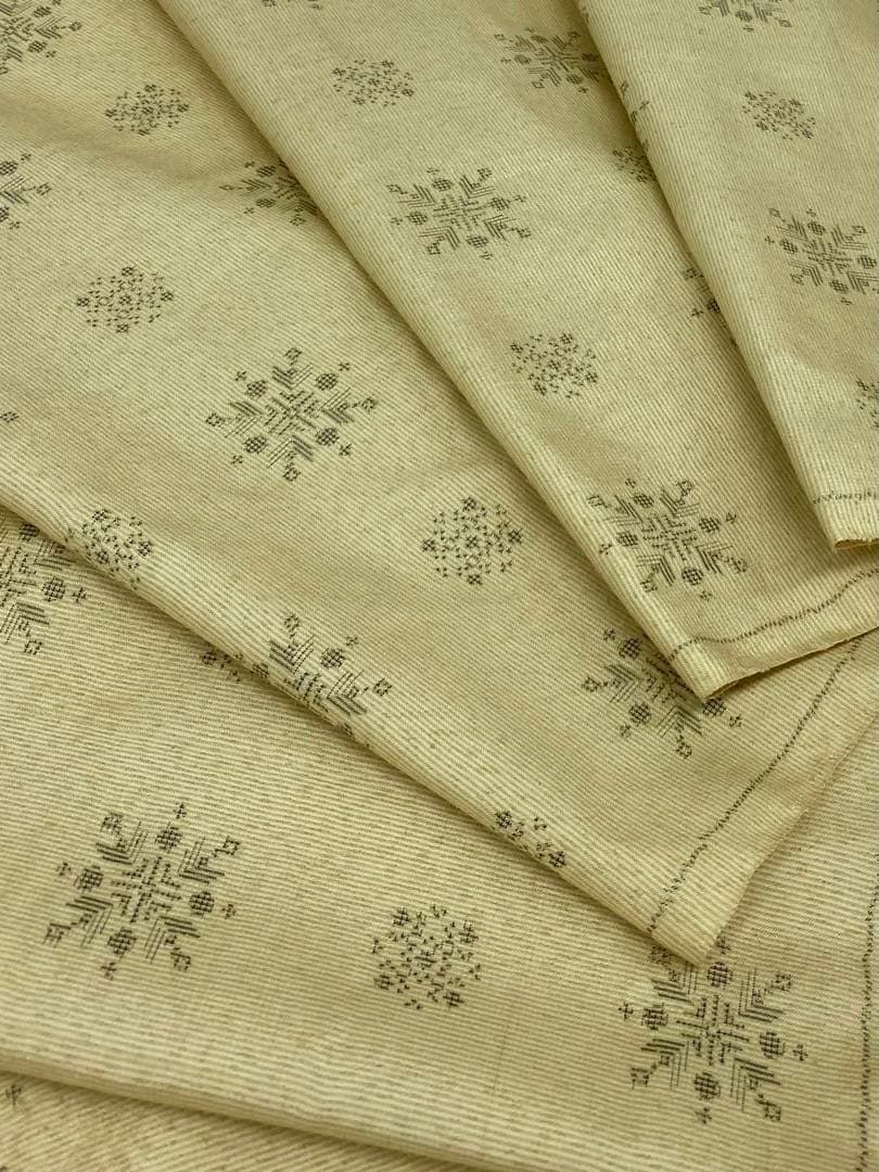 薩摩大島 奄美大島紬 西村絹織物 反物 絣 正絹 地球印 薩摩大島 奄美大島紬 西村絹織物 反物 絣 正絹 地球印 - メルカリ