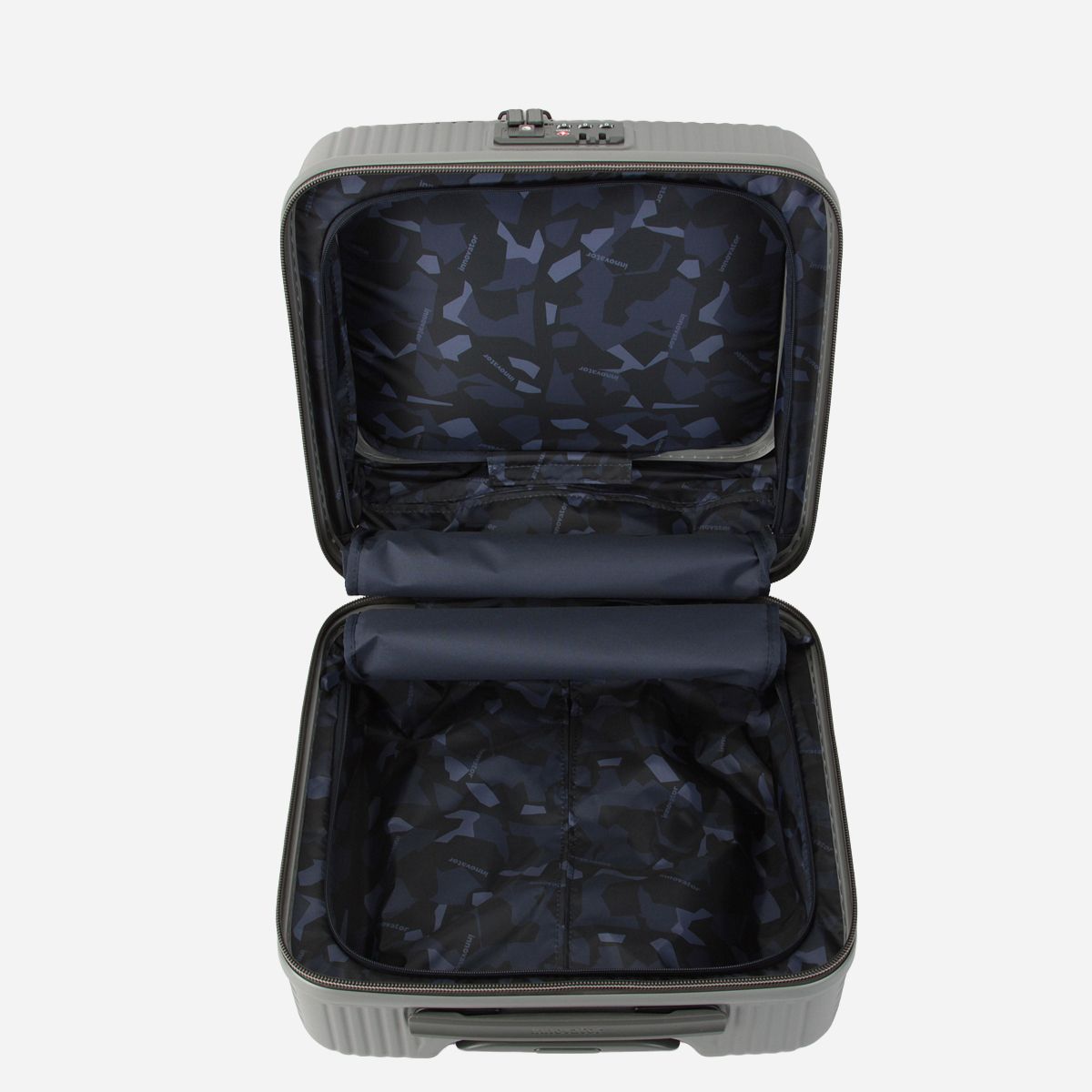 メーカー イノベーター スーツケース 機内持ち込み Sサイズ 33 L フロントオープン ストッパー付き ビジネスキャリー INV 20 ディープシー