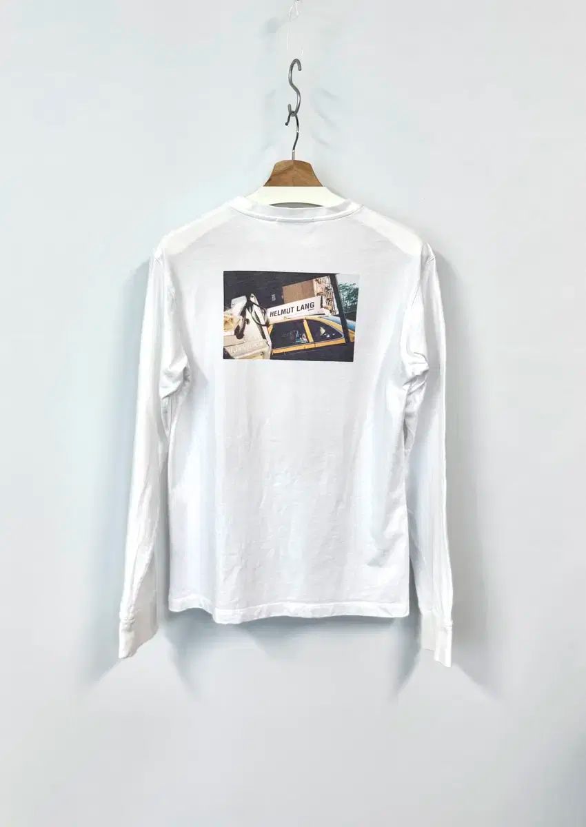 HELMUT LANG ヘルムート ラング NEW YORK タクシー プロジェクト カプセル 長袖Tシャツ M