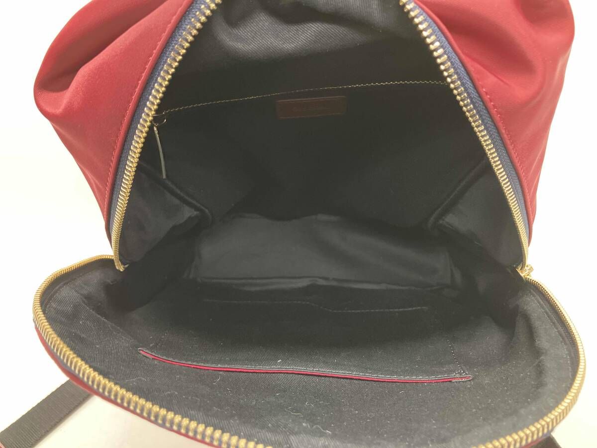 リュック ワインレッド