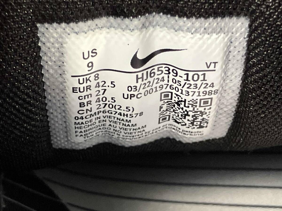  NIKE sneaker CDG Homme Plus Air Max ナイキ エアマックス サイズ27 箱有 スニーカー 靴