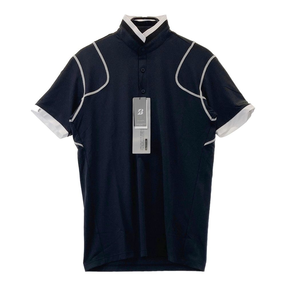 サイズ：M BRIDGESTONE GOLF  ブリヂストンゴルフ RBM04A 半袖ポロシャツ ULTICORE  ブラック系 [240101531321] ゴルフウェア メンズ ストスト