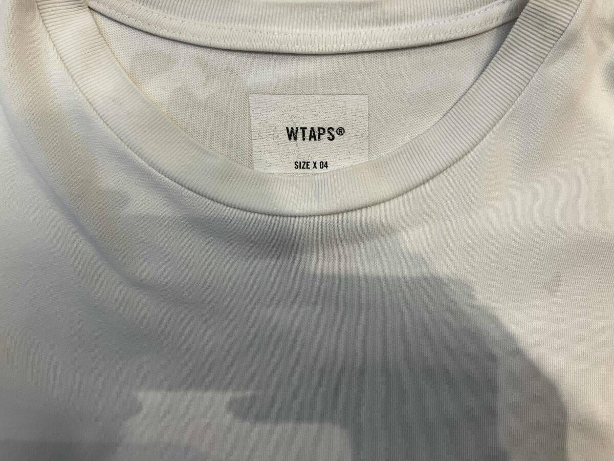 WTAPS ×oneita power-T ホワイト 長袖Tシャツ サイズXL ダブルタップス