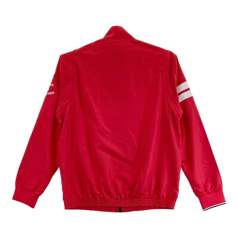 サイズ LL LE COQ GOLF ルコックゴルフ 2WAY 裏メッシュ ジップジャケット ヘリンボーン柄 レッド系 240101531664 ゴルフウェア メンズ ストスト