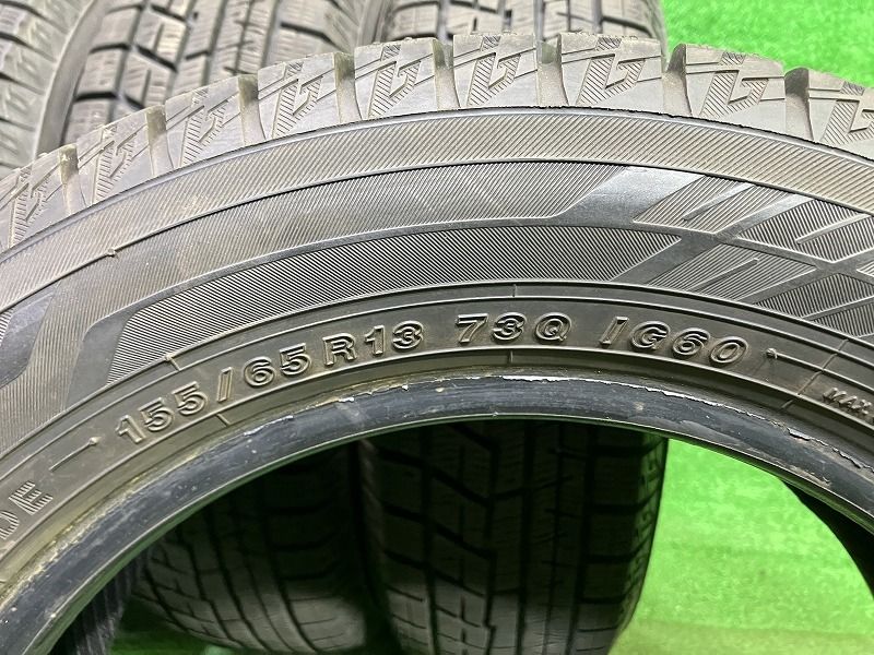 YOKOHAMA スタッドレス ヨコハマ アイスガードIG60 155|65R13 4本 6ミリ 2021年 FFCRYSTALESIA_COM