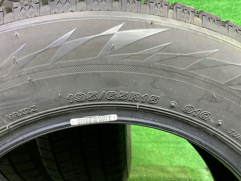 BRIDGESTONE スタッドレス ブリヂストン ブリザックVRX2 195|65R15 4本 6ミリ 2025年 FFCRYSTALESIA_COM