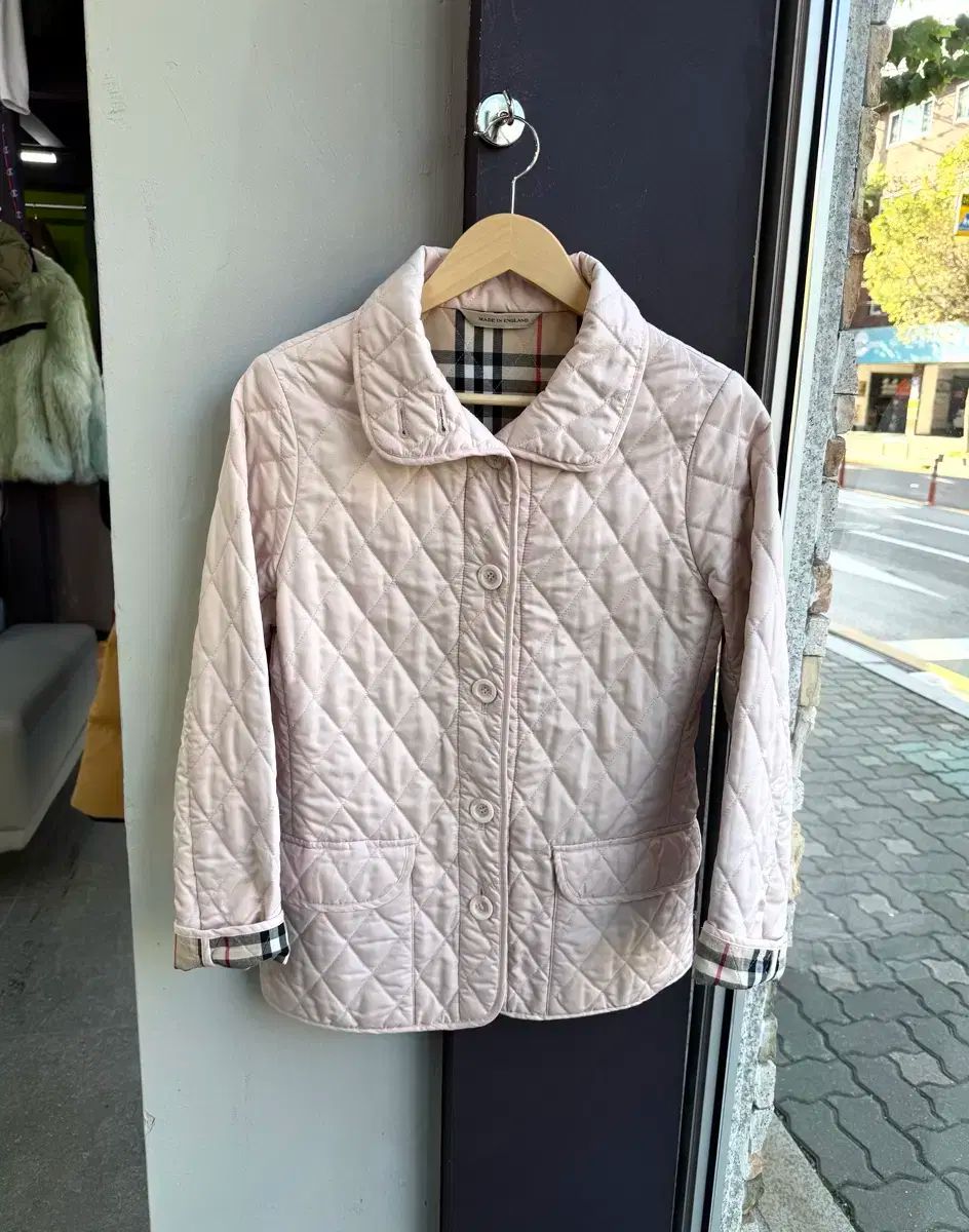 M バーバリー キルティング ノヴァチェック 軽量 ダウン