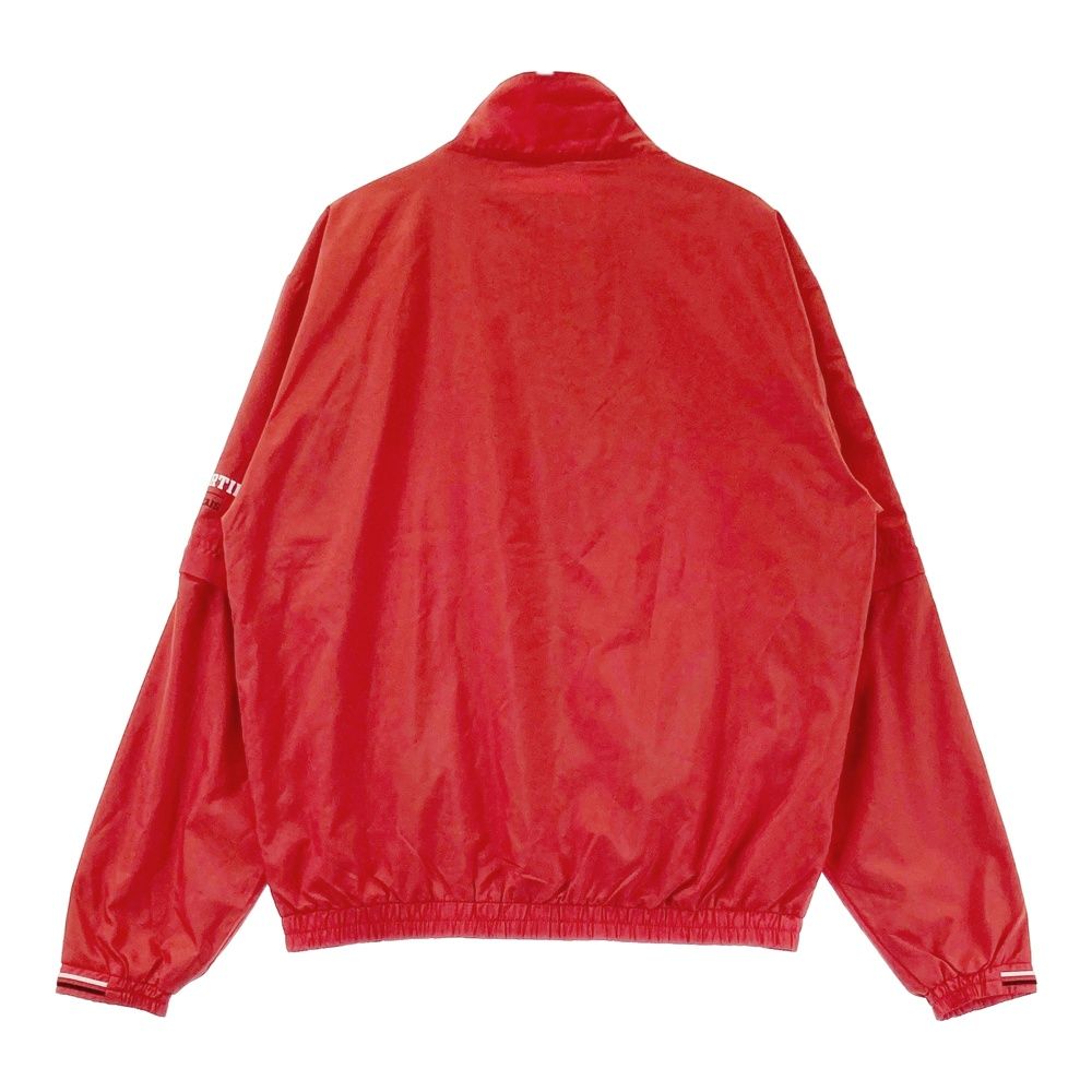 le coq sportif ルコック ゴルフウェア ナイロンジャンパー 赤 M サイズ：M LE COQ GOLF ルコックゴルフ 裏メッシュ 2WAY ジップ