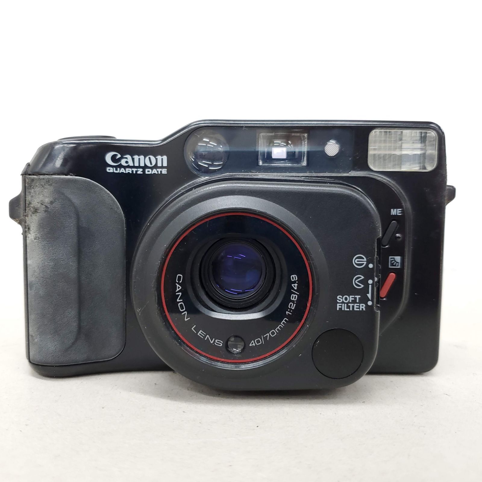 動作 済 Canon Autoboy TELE QUARTZ DATE F1029-20v