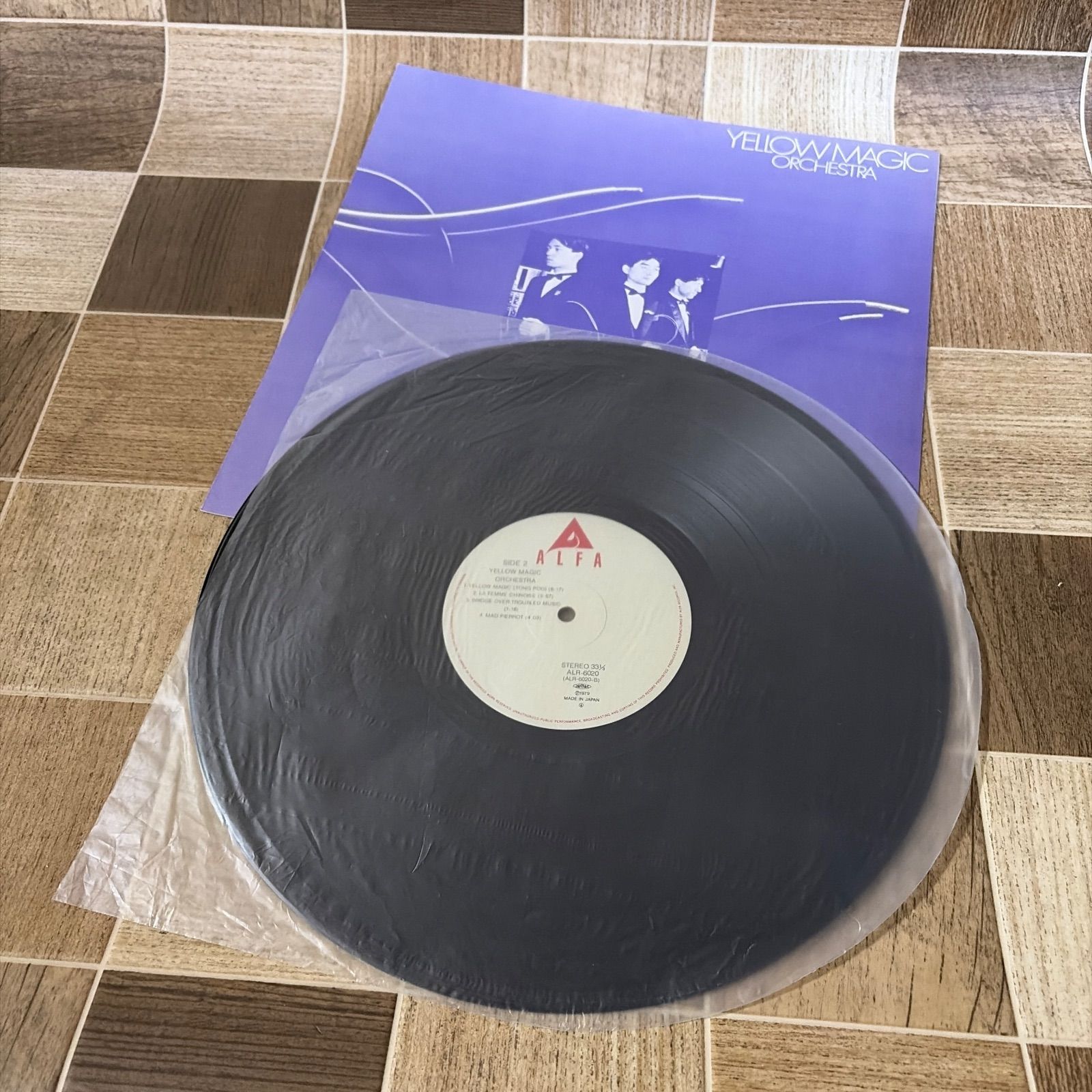 帯付 LP レコード Yellow Magic Orchestra イエロー・マジック