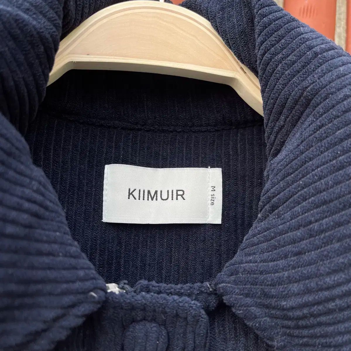 KIIMUIR コーデュロイ ダウン ブルー