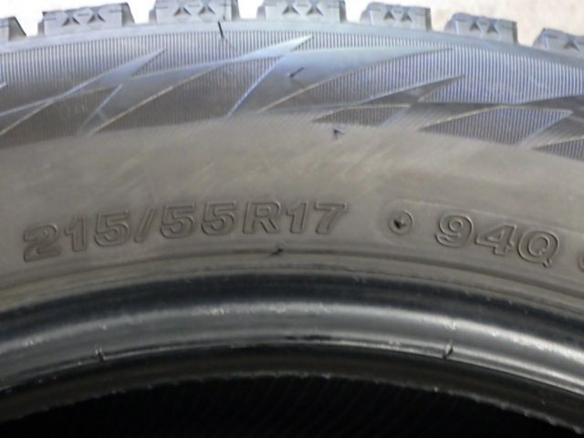 SP908 F◆送料無料●2025年製造 約7.5～8部山●BS BLIZZAK VRX2●215|55R17●4本