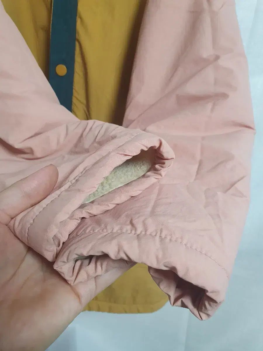 リバーシブル ロングアウター