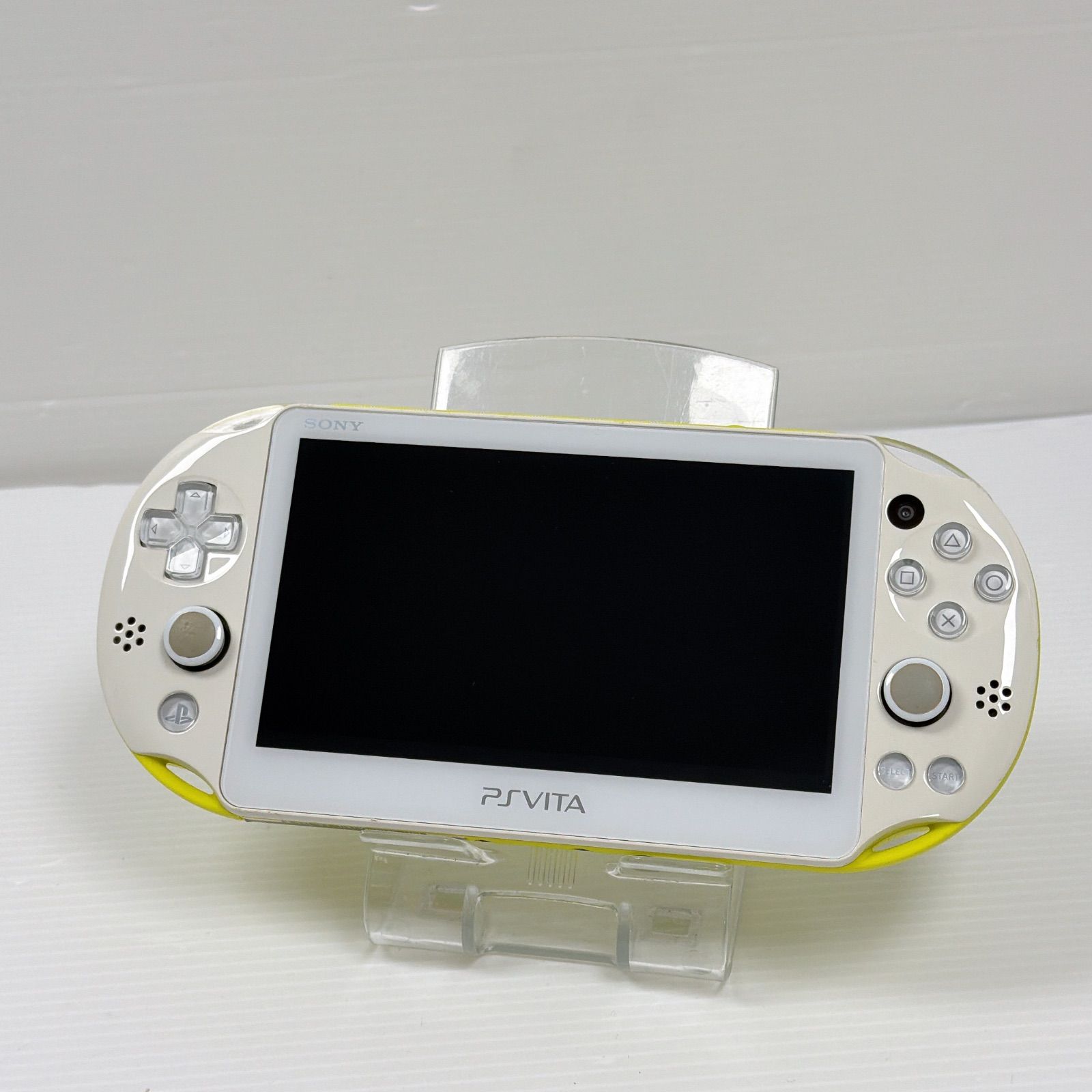  PSVITA PCH 2000 ライムグリーン ホワイト 液晶 PlayStation Vita FW 3 65 遊べるセット ソニー プレイステーション 本体 PS Vita(ヴィータ)