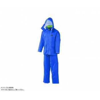 スミクラ レインウェア 透湿MOAシータ レインスーツ ブルー LL A-660