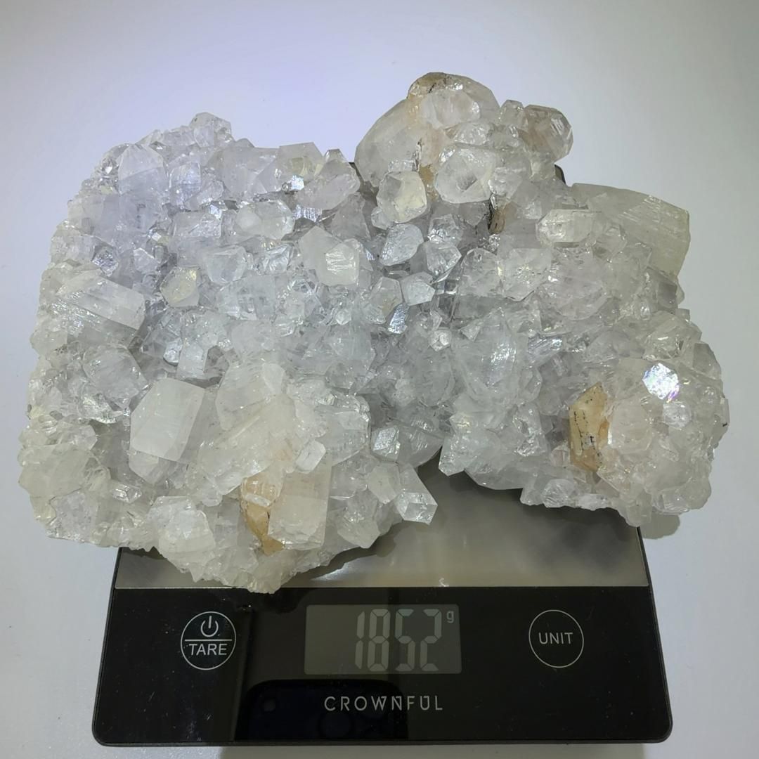 E31874 アポフィライト 魚眼石 インド 沸石 ゼオライト 天然石 鉱物 原石 パワーストーン 沸石 ゼオライト