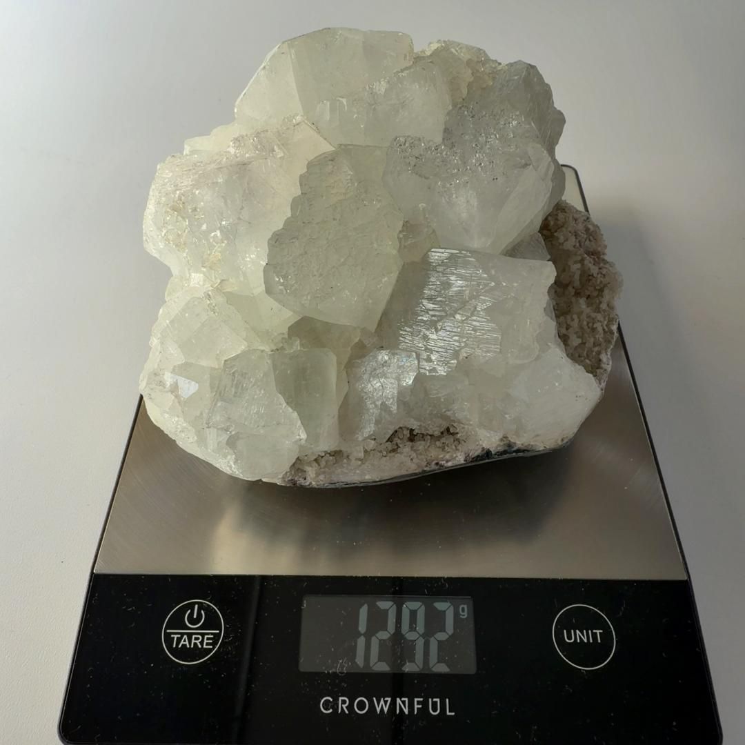 E31875 アポフィライト 魚眼石 インド 沸石 ゼオライト 天然石 鉱物 原石 パワーストーン 沸石 ゼオライト