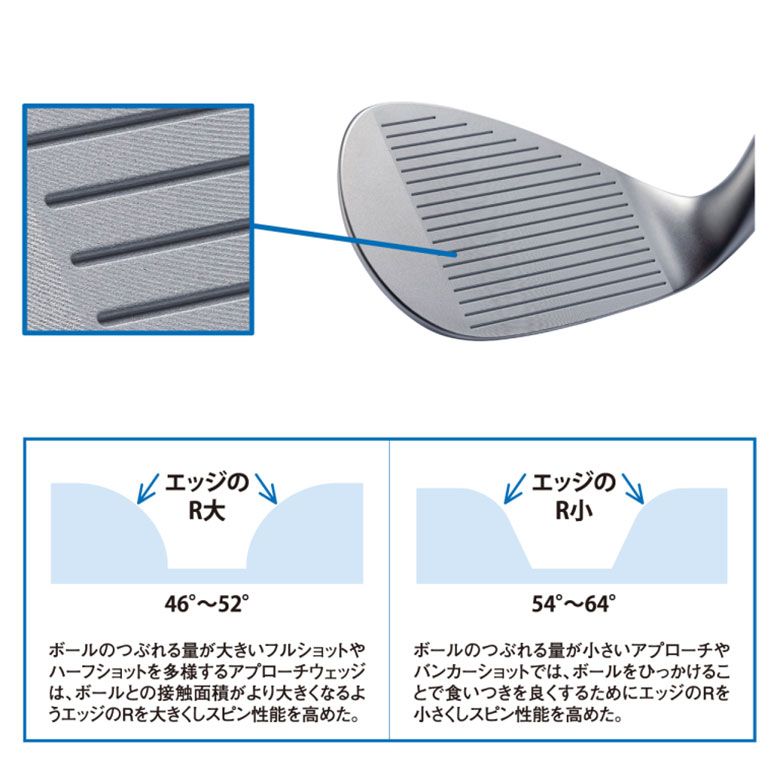 キャスコ ドルフィンウェッジ クロムメッキ DW-125G セミグースネック