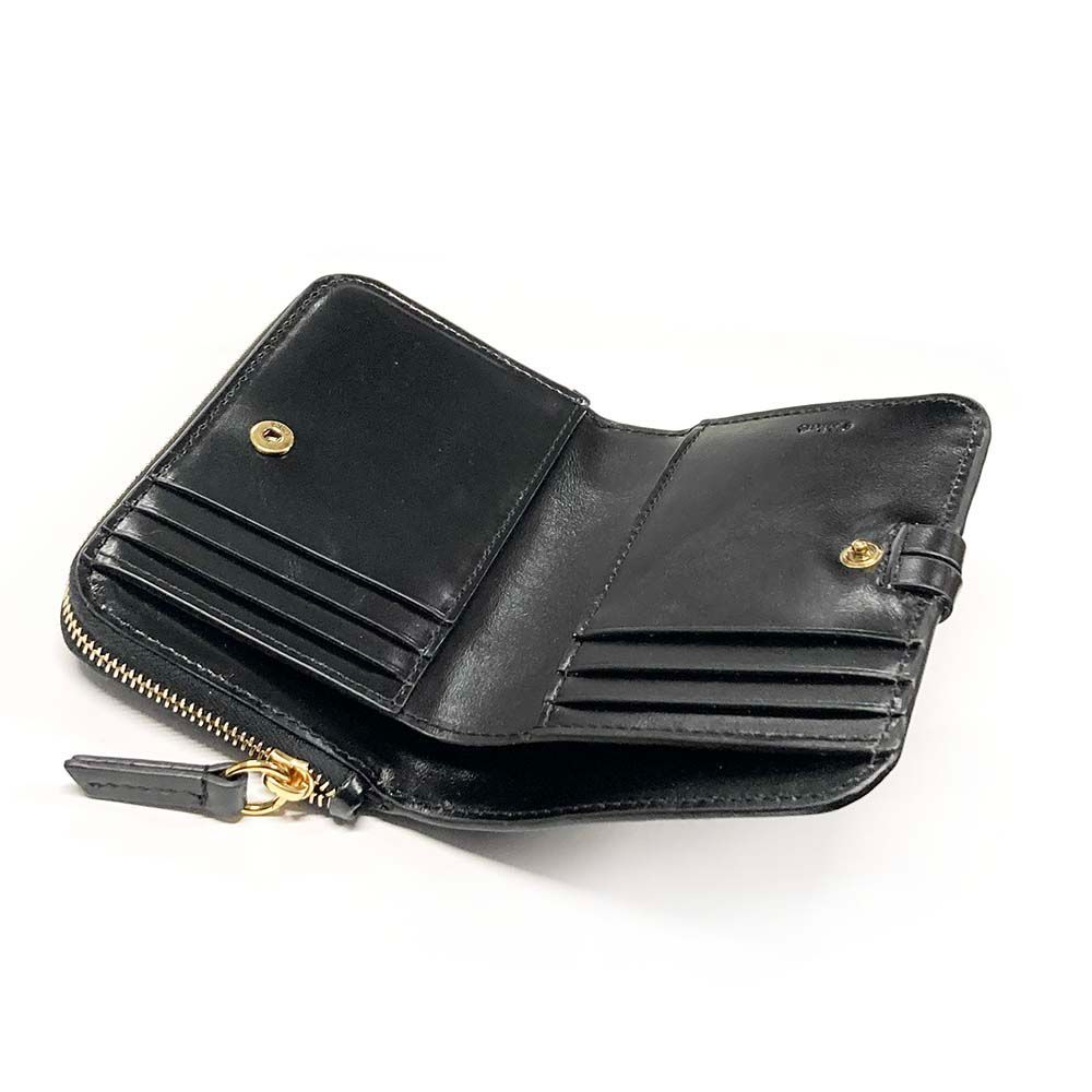 新品 Chloe クロエ CHC25SP534 O16 001 シャイニーレザー製 Alphabet