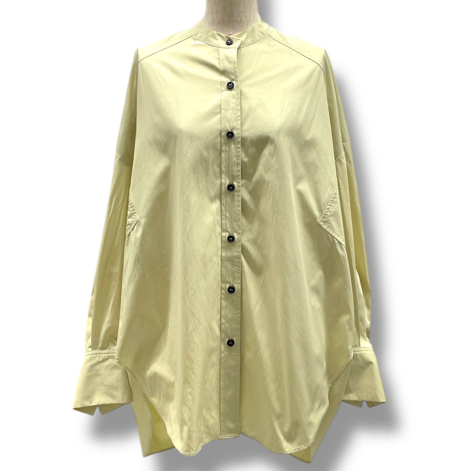 未使用品★machatt マチャット　スタンドカラーオーバーシャツ　ピスタチオ MACHATT スタンドカラーオーバーシャツ ピスタチオ - メルカリ