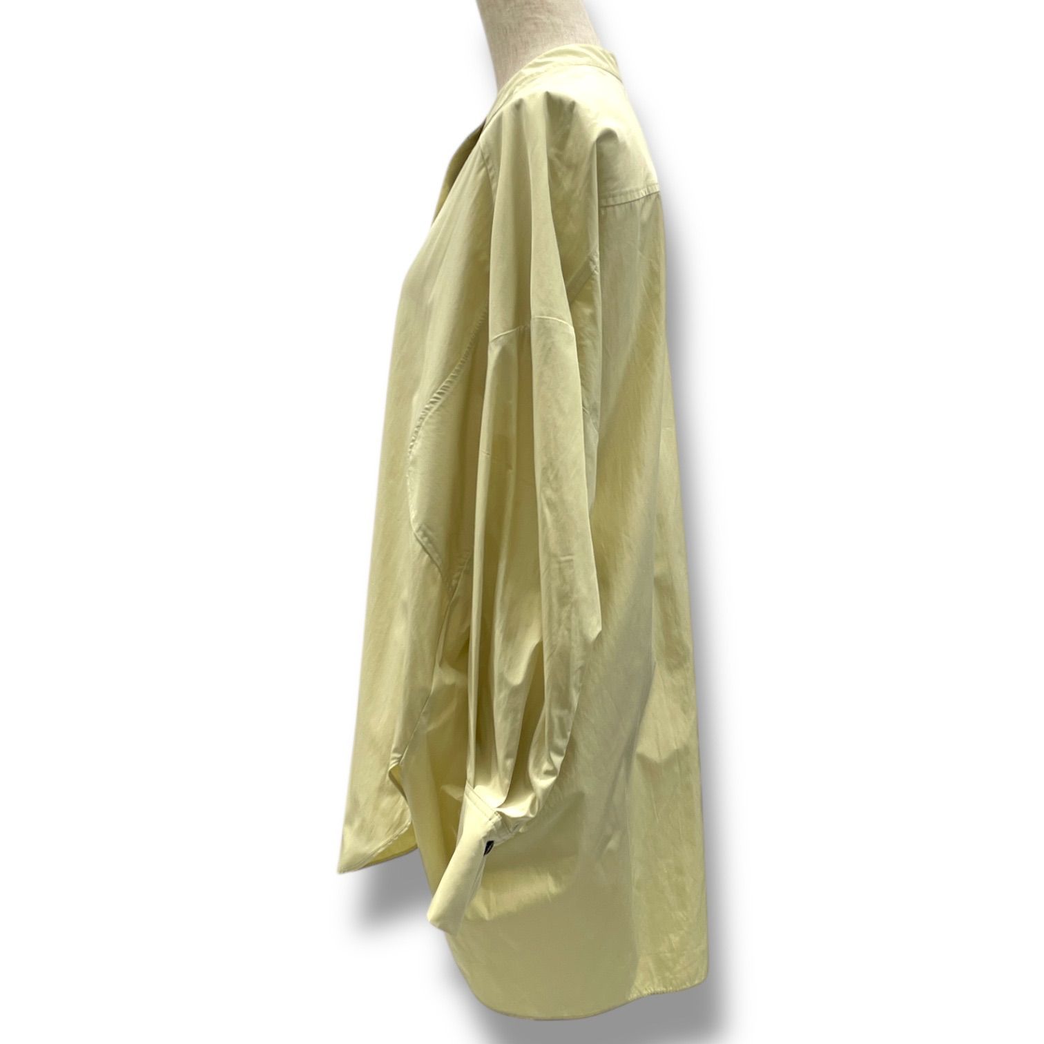 MACHATT マチャット スタンドカラーオーバーシャツ オーバーサイズ