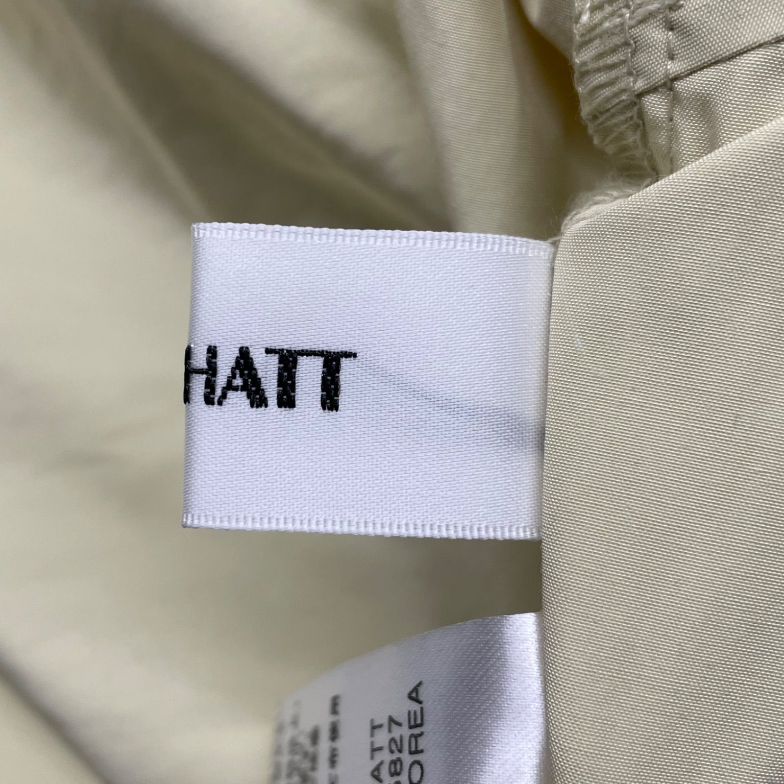 MACHATT マチャット スタンドカラーオーバーシャツ オーバーサイズ