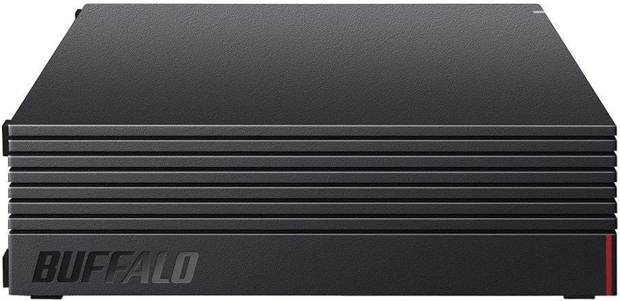 外付けハードディスク 6TB テレビ録画|PC|PS4|4K対応 バッファロー製nasne™対応 静音-コンパクト 日本製 故障予測 みまもり合図 HD-AD6U3