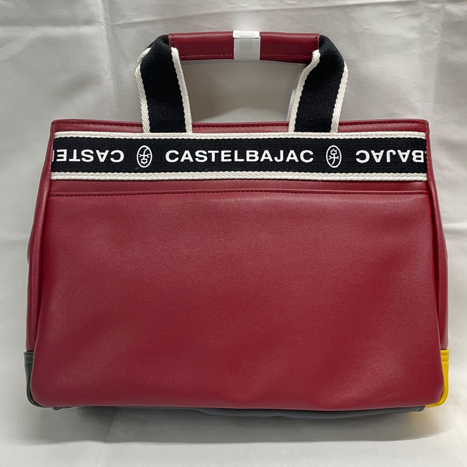 ◇ CASTELBAJAC ドミネ ミニ トートバッグ レッド 【自宅保管品/美品 