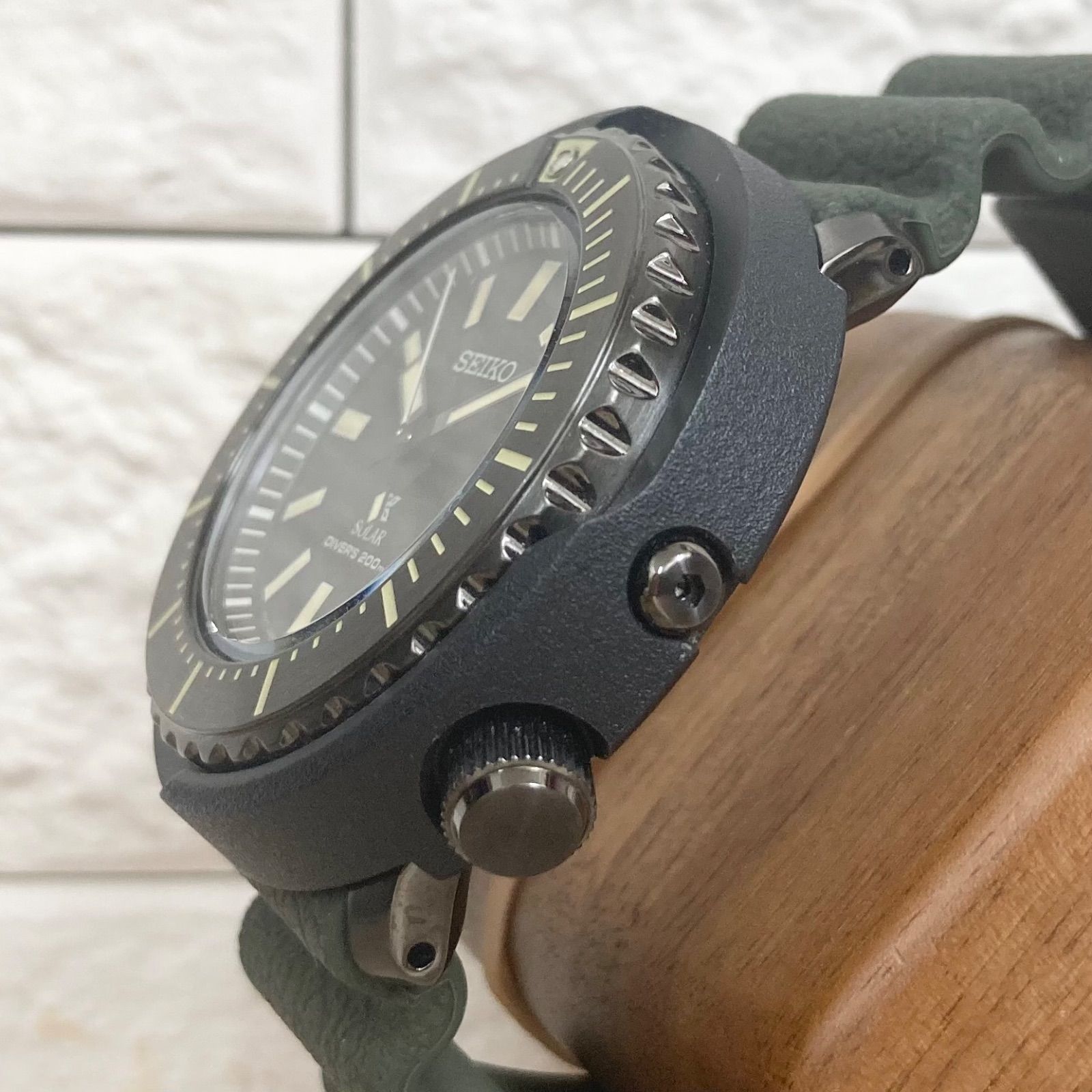 美品】SEIKO PROSPEX SNE543J1 V157-0DD0 ツナ缶 ダイバーズウォッチ 
