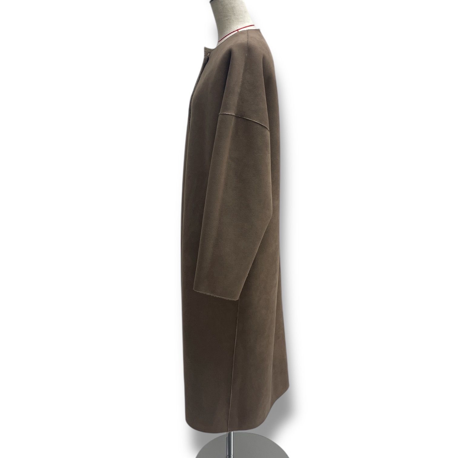 フォックスファーリバーシブルコート アウター