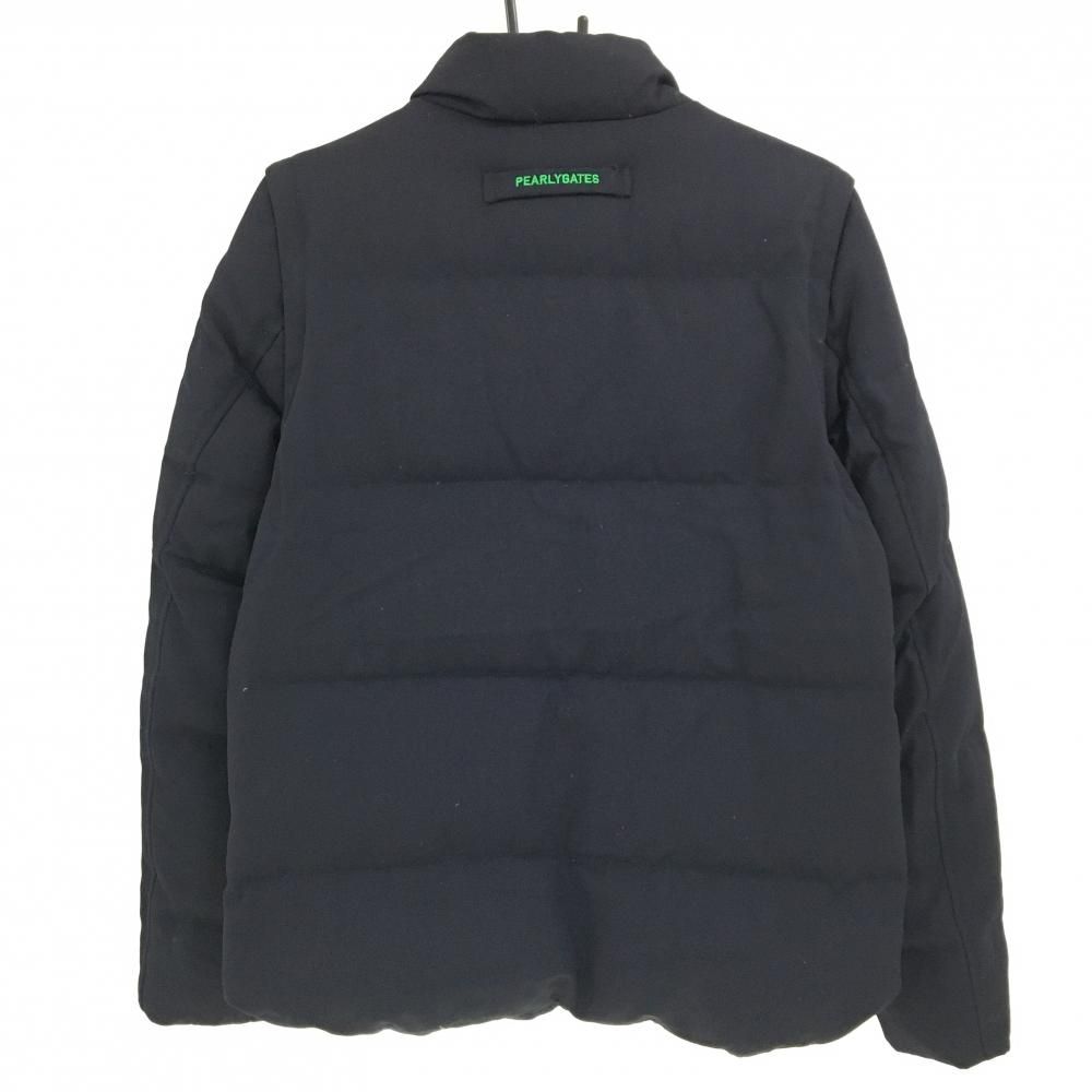 パーリーゲイツ 2WAYダウンジャケット ネイビー 胸ポケット 袖着脱可 メンズ 5 L ゴルフウェア PEARLY GATES