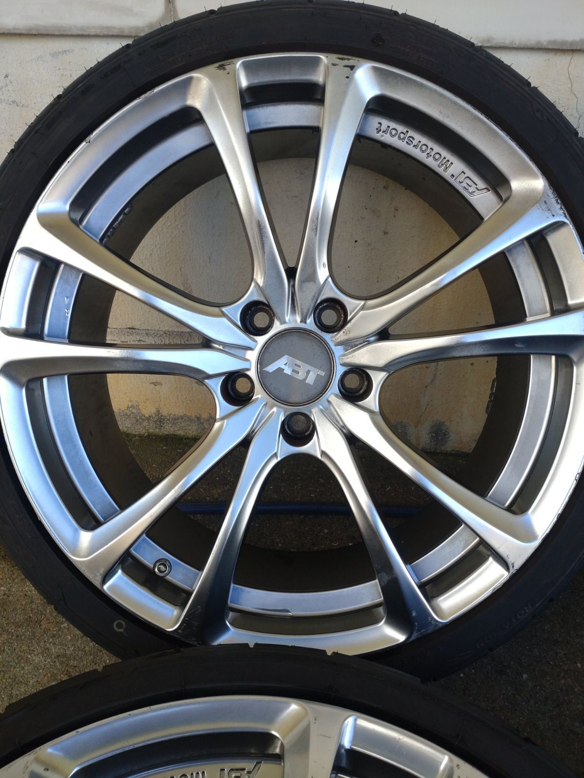 ABT MOTORSPORT Type ER-C ML-598 19インチ 8.5J 45 112-5H アウディ ＶＷ ＆ NITTO NT555Ｇ2 235|35Ｒ19 4本