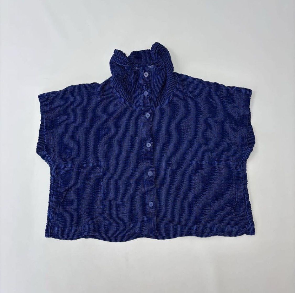 良品 me ISSEY MIYAKE ミー イッセイミヤケ シワシワ ハイネック