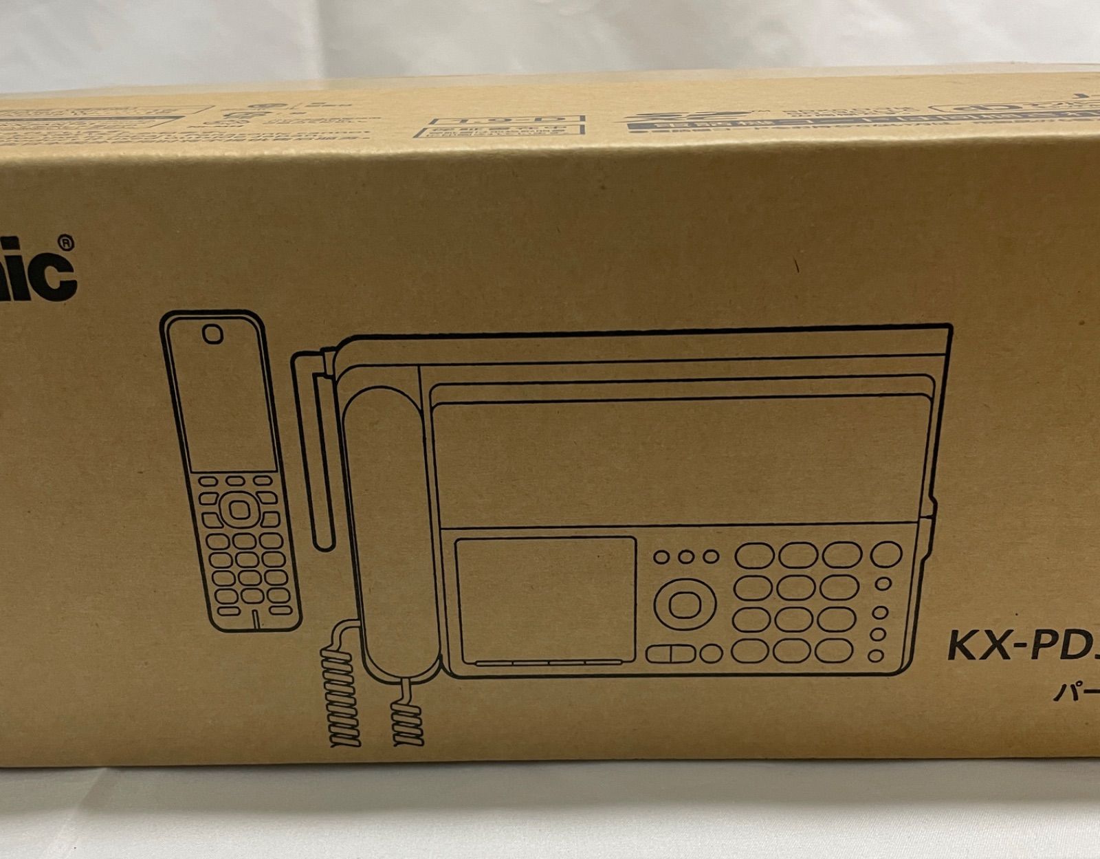  Panasonic デジタルコードレス パーソナル ファックス ホワイト KX PD 360 DL W 子機1台付き 頃発売 FAX 電話 家電 103001 電話機 生活家電