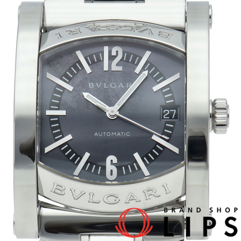 ブルガリ アショーマ ウォッチ オートマチック OH済 AA44S/AA44C14SSD  