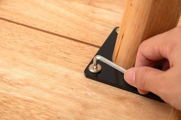 の壁寄せダイニングテーブル