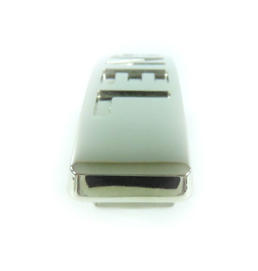 CHANEL シャネル ヴィンテージ 96P ロゴデザイン バレッタ ヘア シルバー き フランス製 レディース DECORATOM_COM_BR