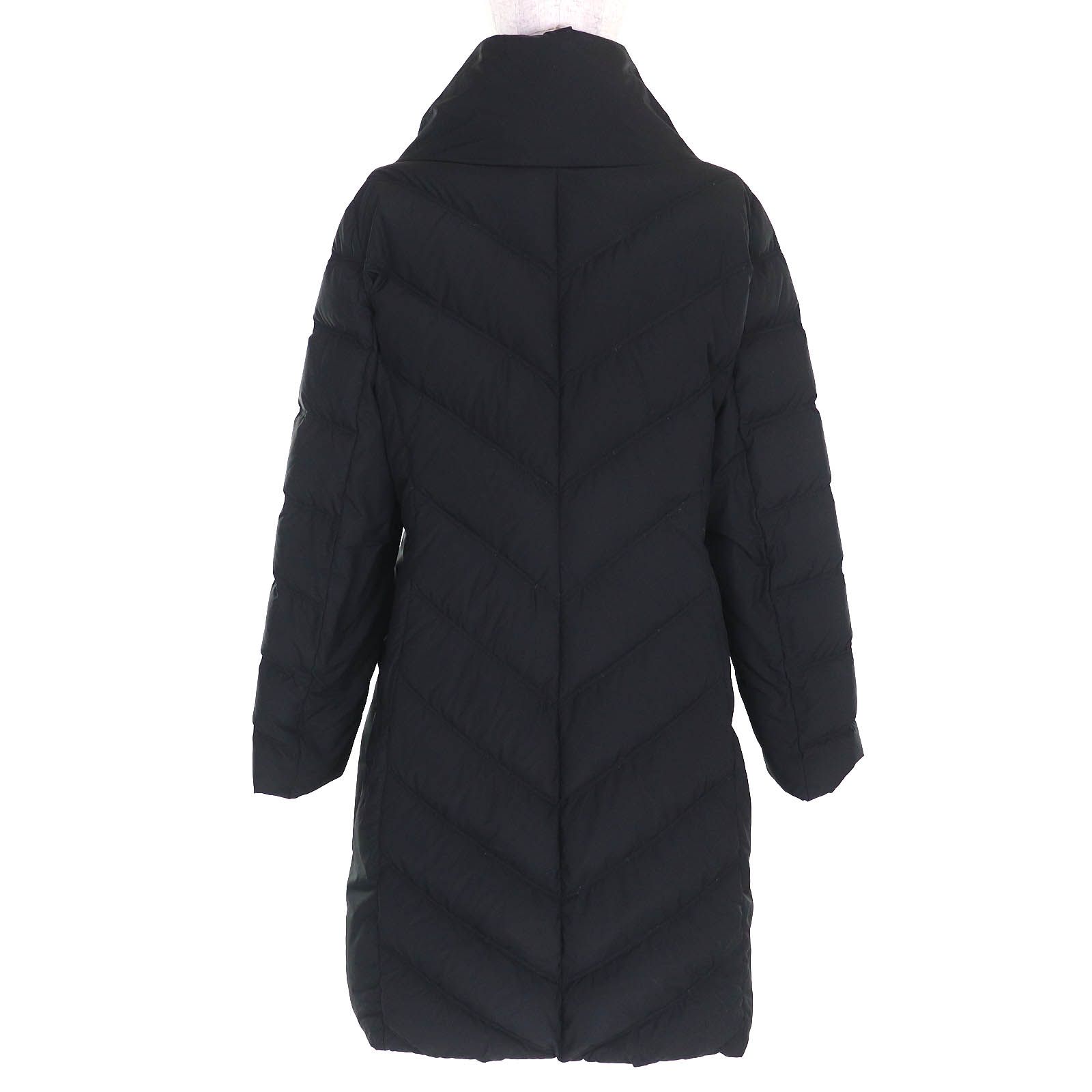 ジップアップ ダウンコート