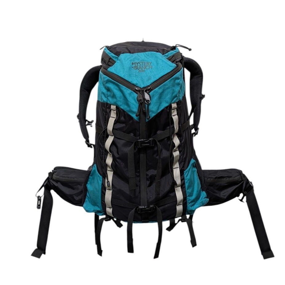 MYSTERY RANCH RUSH ミステリーランチ ラッシュ バックパック リュック 3ジップオープン ウエストサイズ S グリーン系