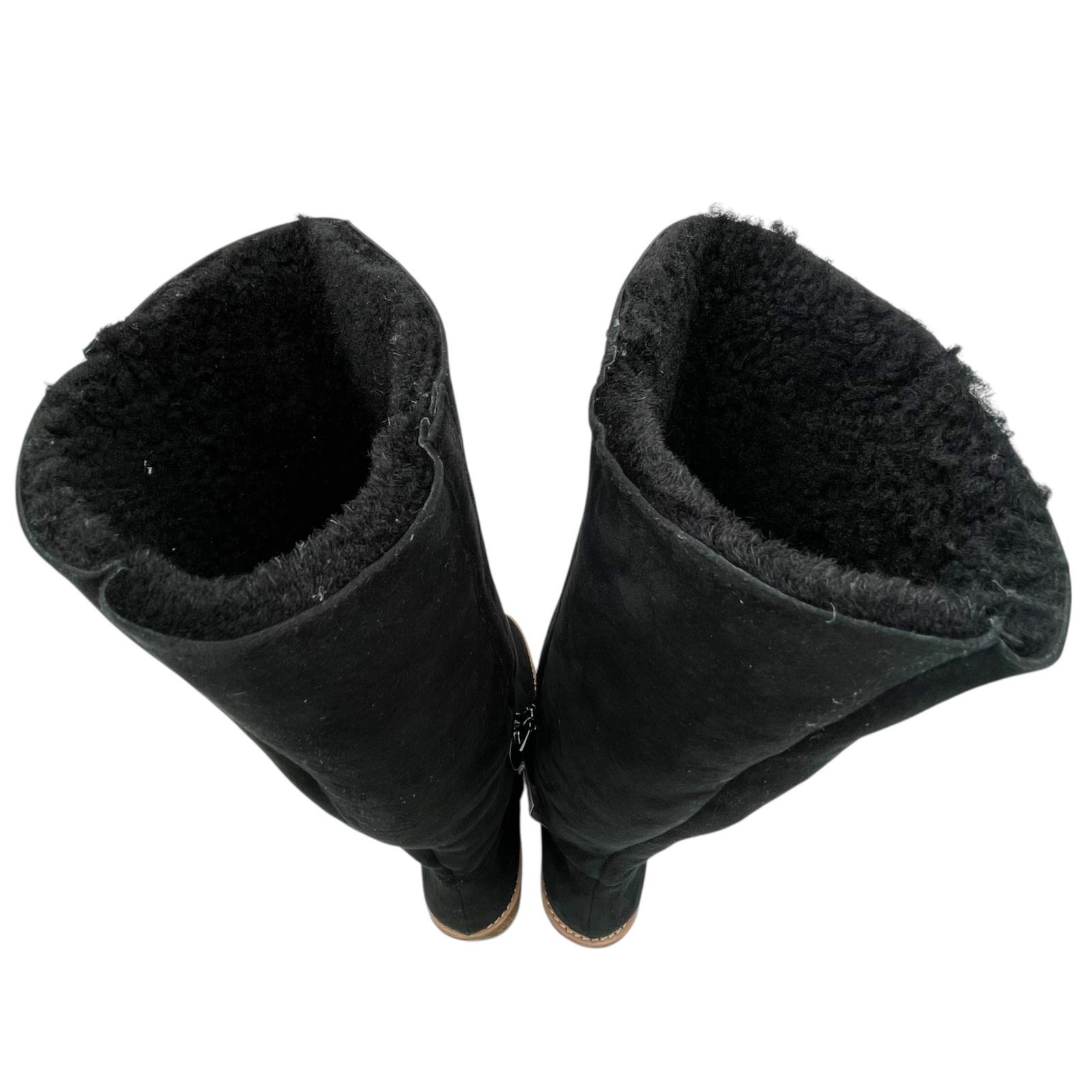 ロングブーツ ムートン