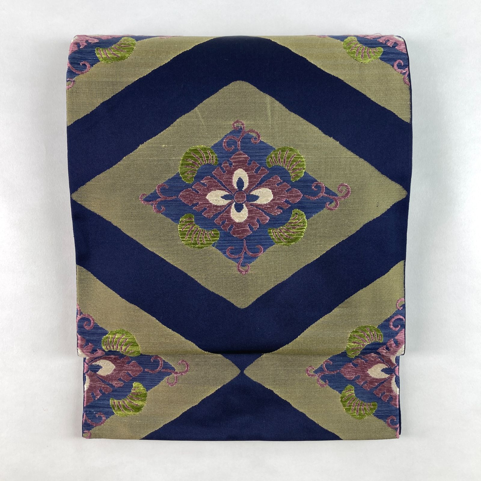 icec1996 袋帯 夏袋帯黒地に丸粋