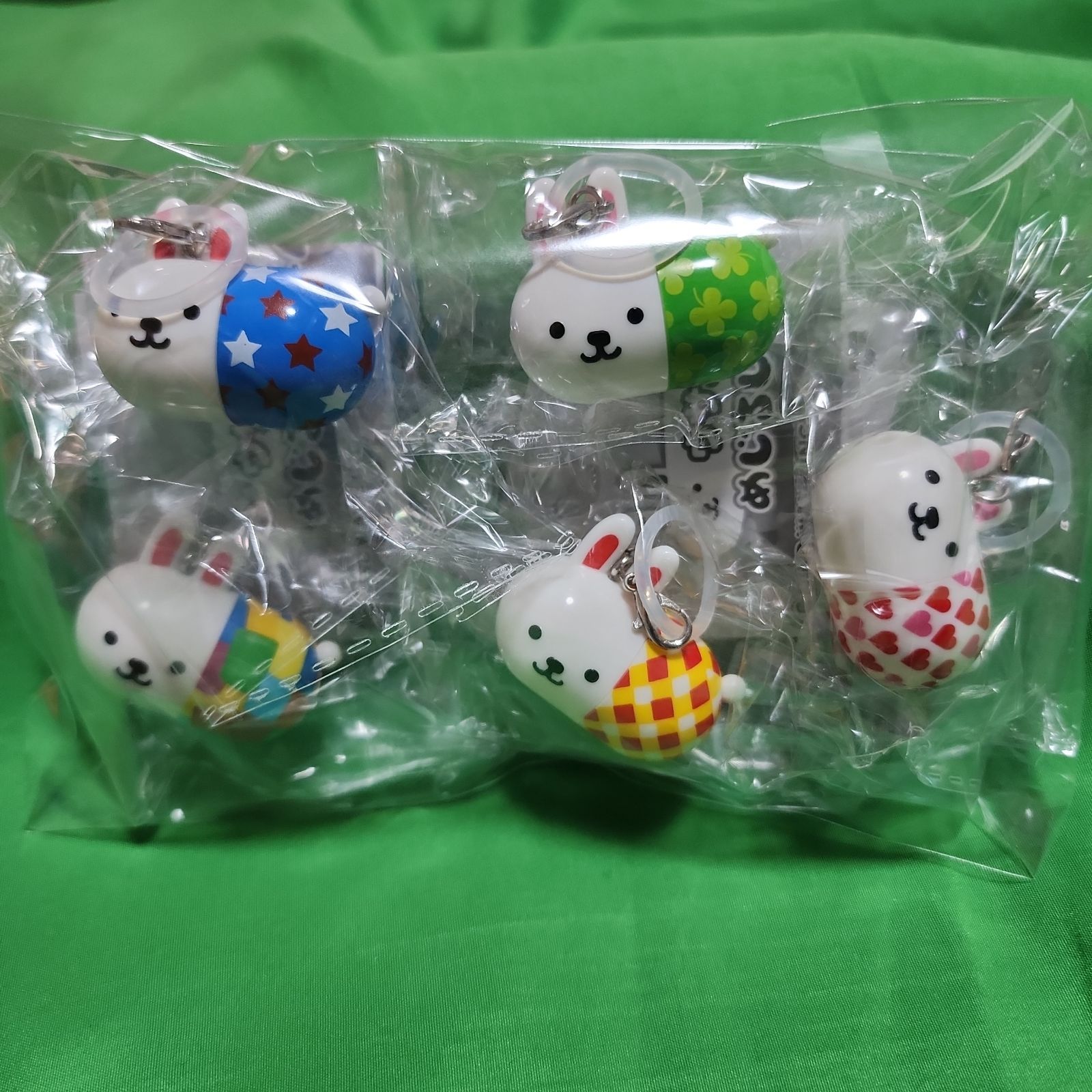 Biz配送 全5種 コンプ ウサコレフレンズ めじるしチャーム2 ガチャ