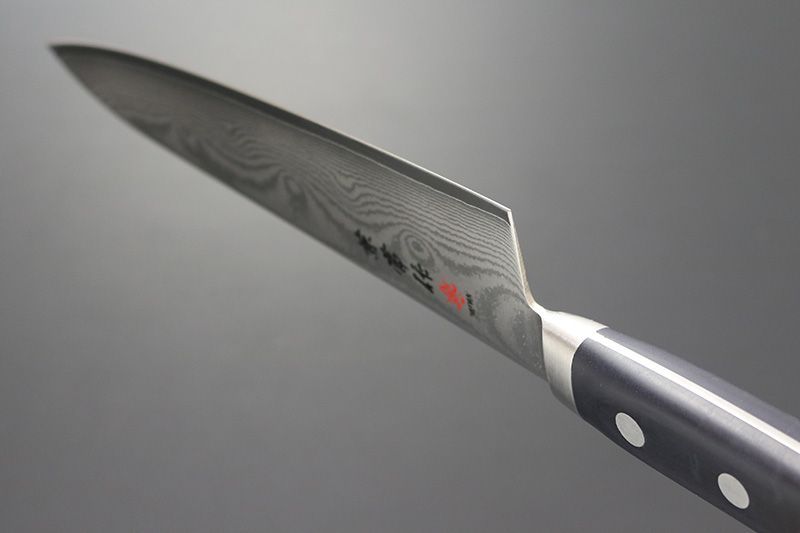 KC-202 関兼常 33層ダマスカス鋼 口金付牛刀 POM柄 210mm - メルカリ