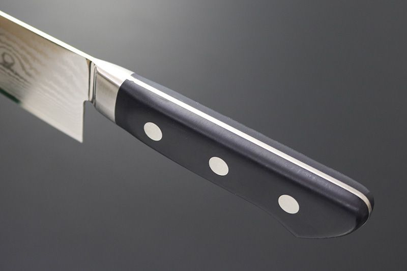 KC-202 関兼常 33層ダマスカス鋼 口金付牛刀 POM柄 210mm - メルカリ