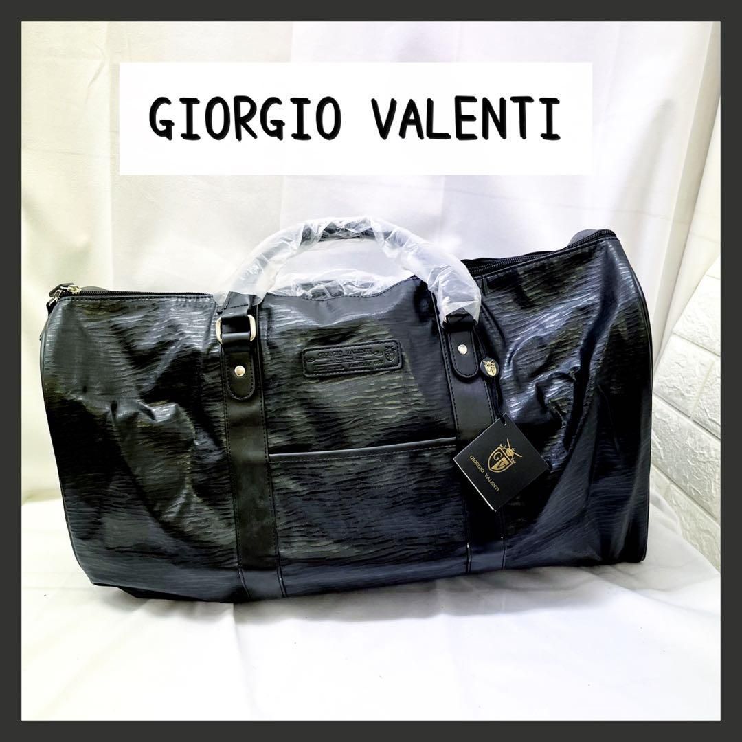 GIORGIO VALENTI ボストンバッグ マカダム柄 旅行用 旅行用品 GIORGIO VALENTI ボストンバッグ マカダム柄 旅行用